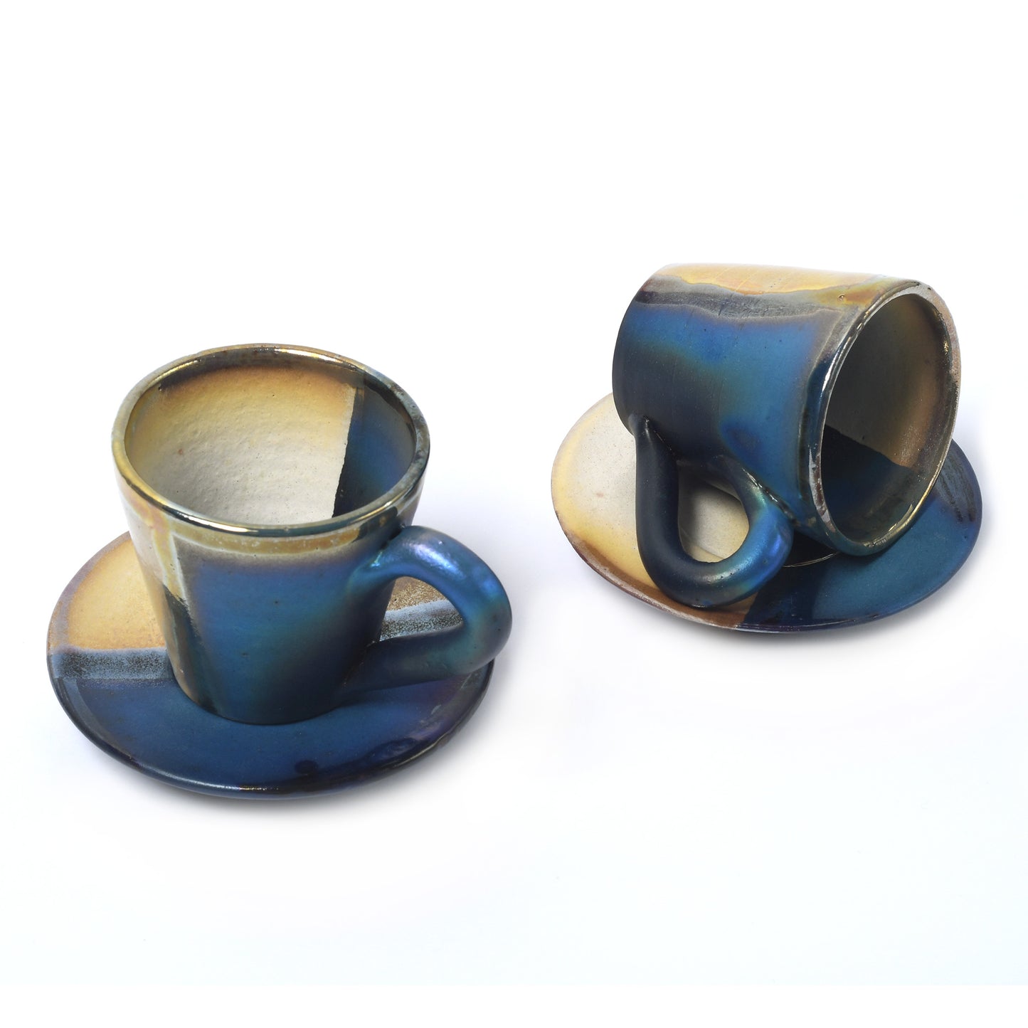 Day & night coffee cups set