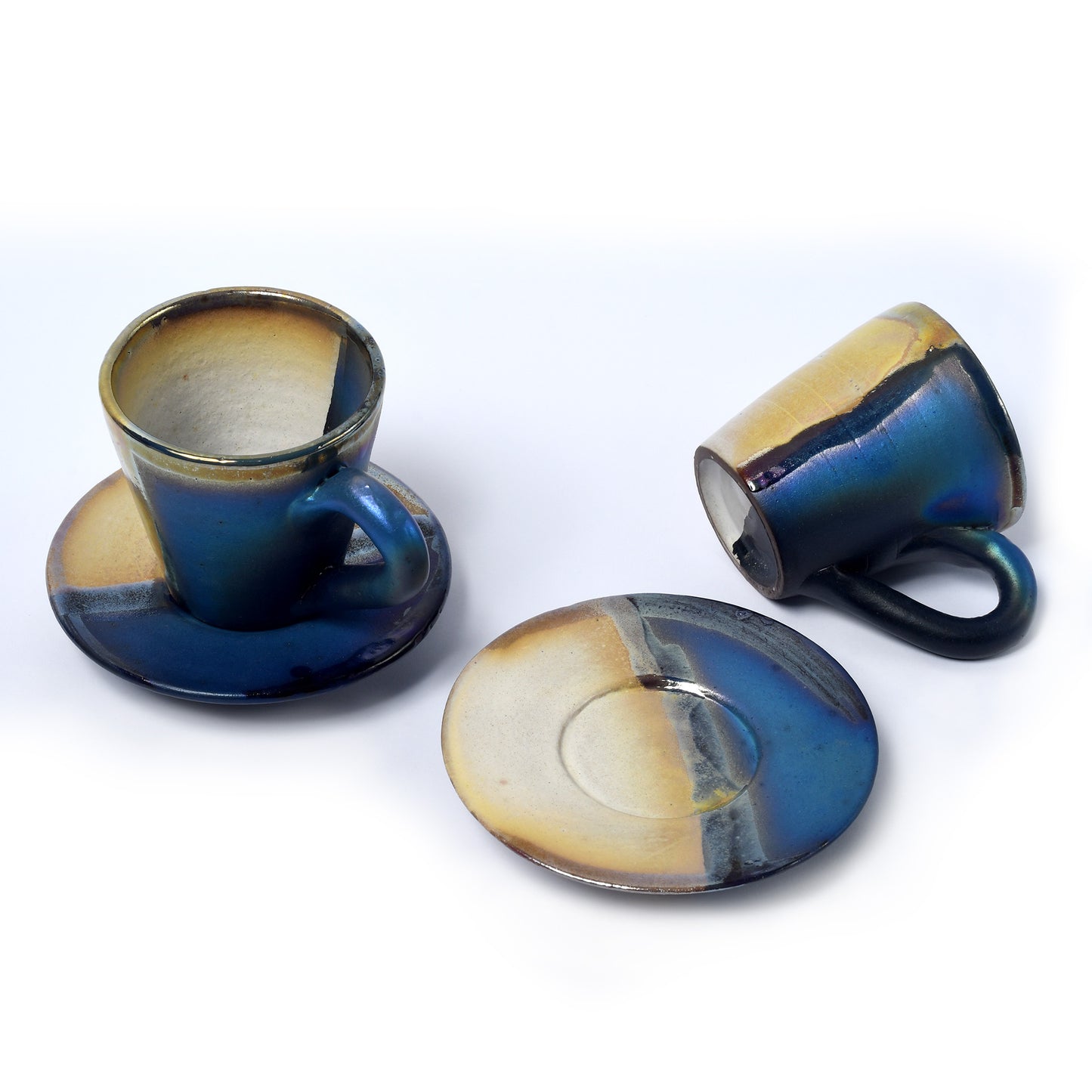 Day & night coffee cups set