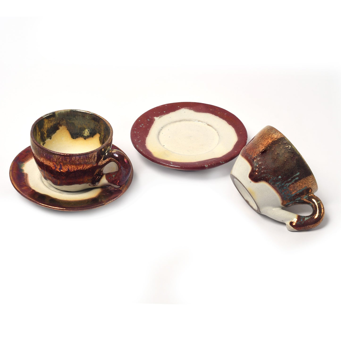 Bronze coffee cups