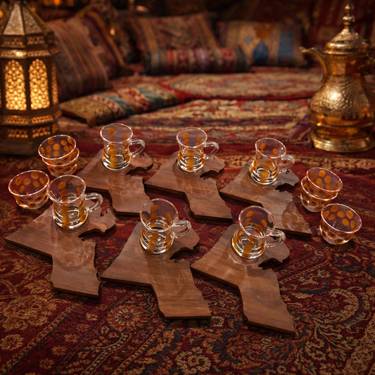 Kuwaiti Tea and Coffee Set