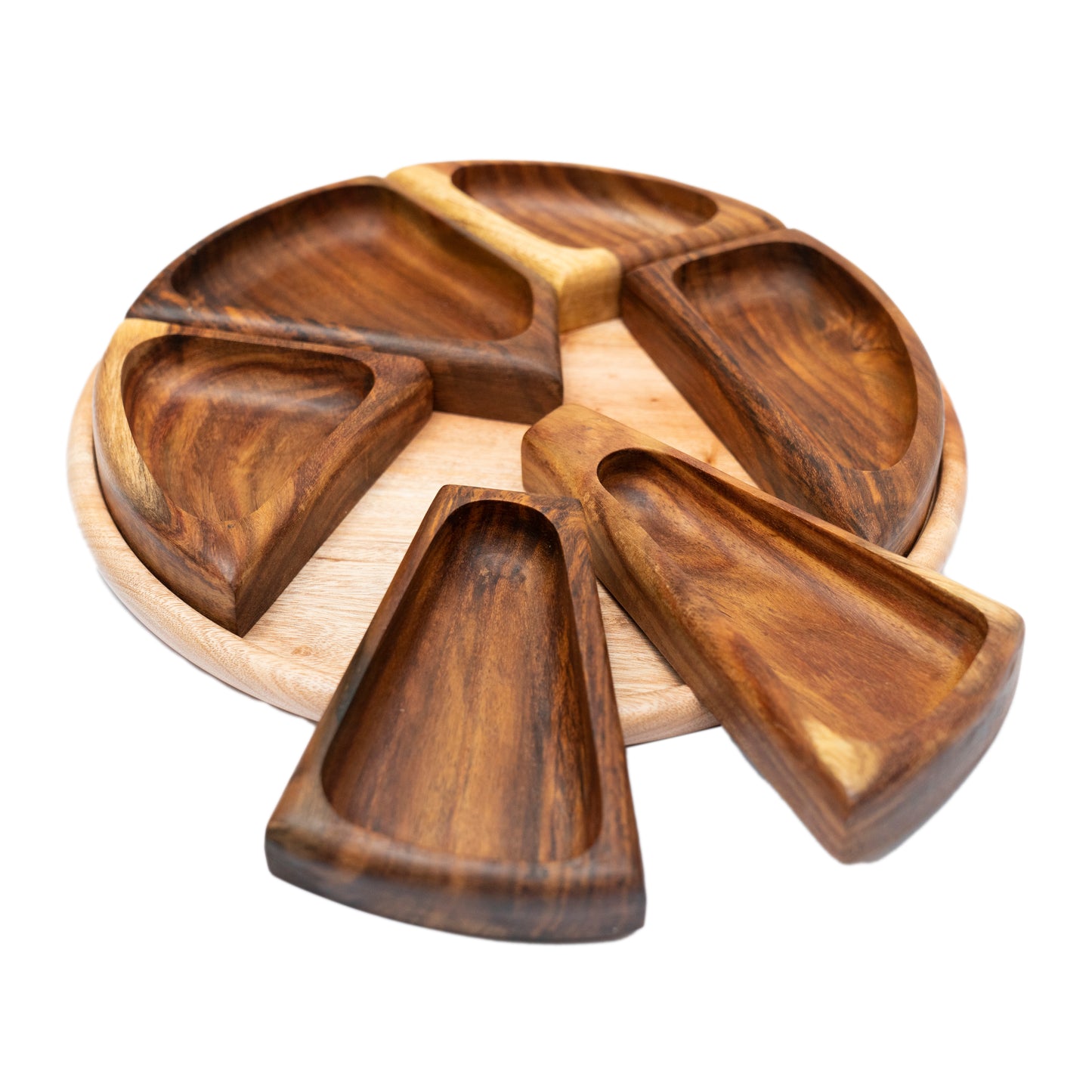 Appetizer serving tray