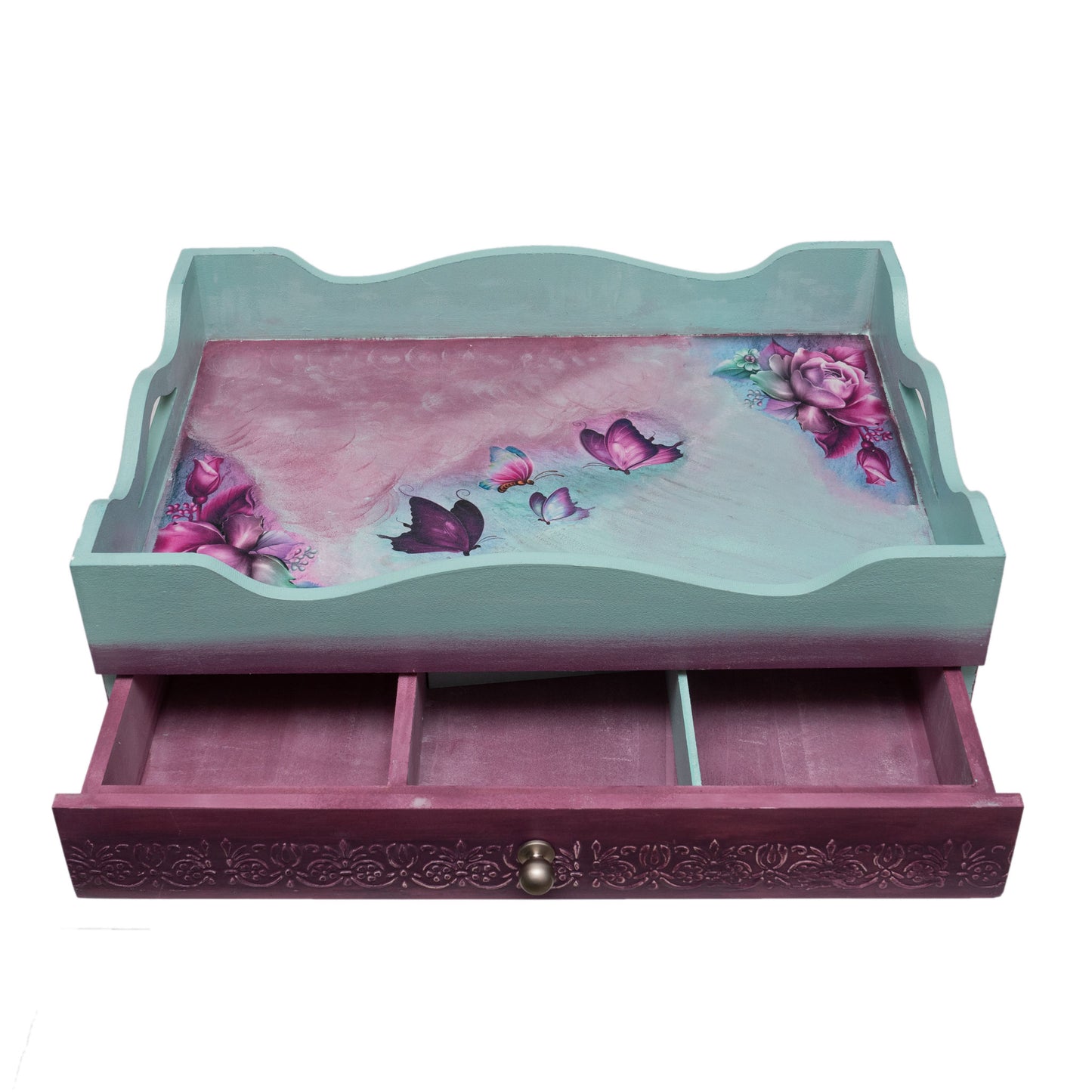 Butterfly tray