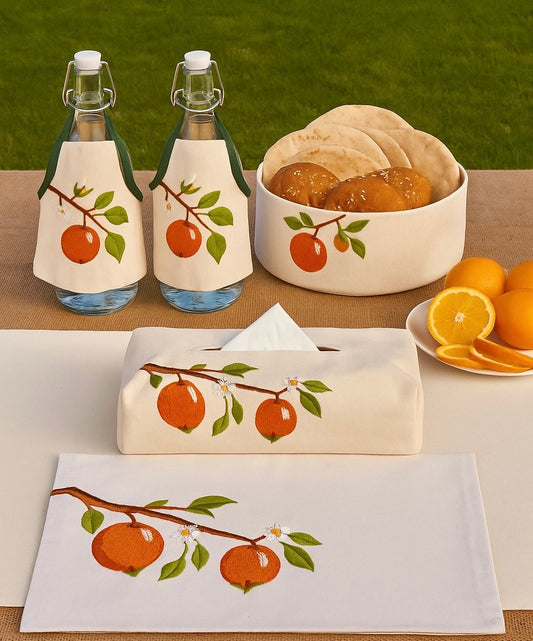 Orange Orchard Set