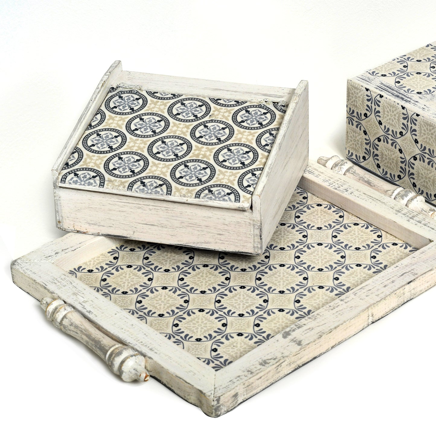 Tray & tea box - Andalusia