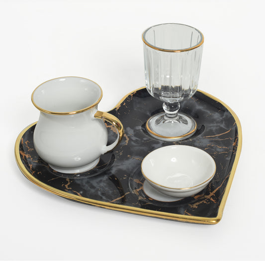 Elegant coffee set