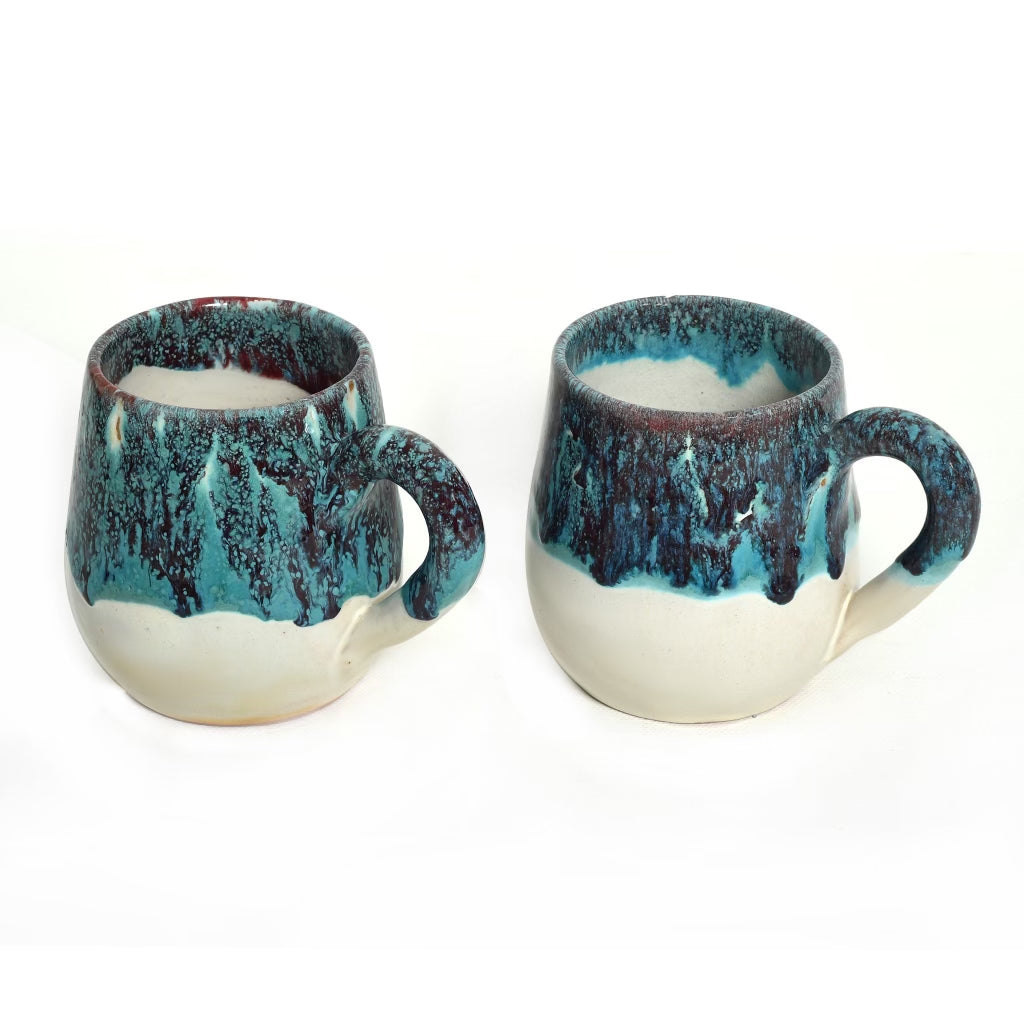 Ocean waves mugs