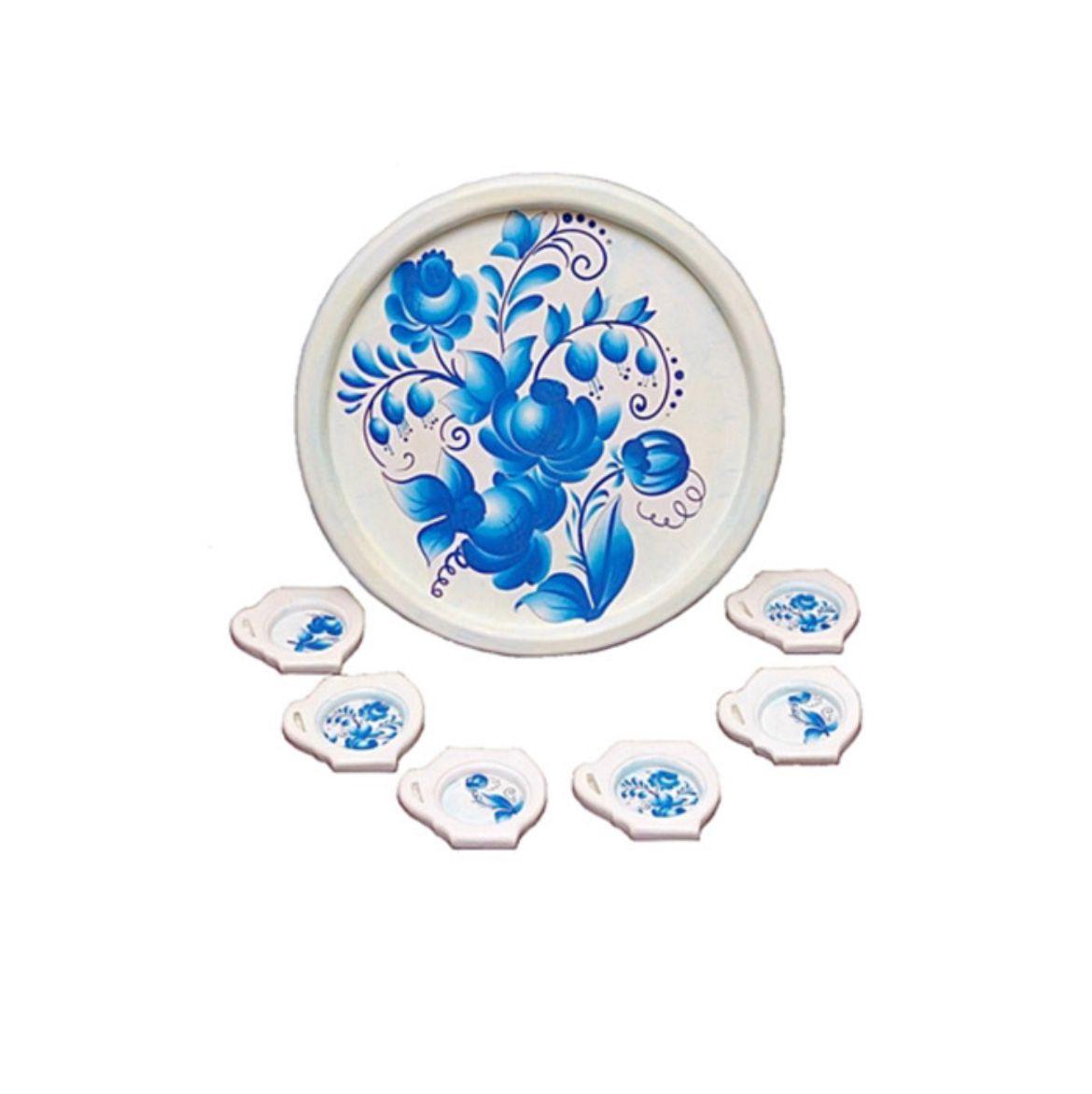 Russian rose tray - ZwarahHome