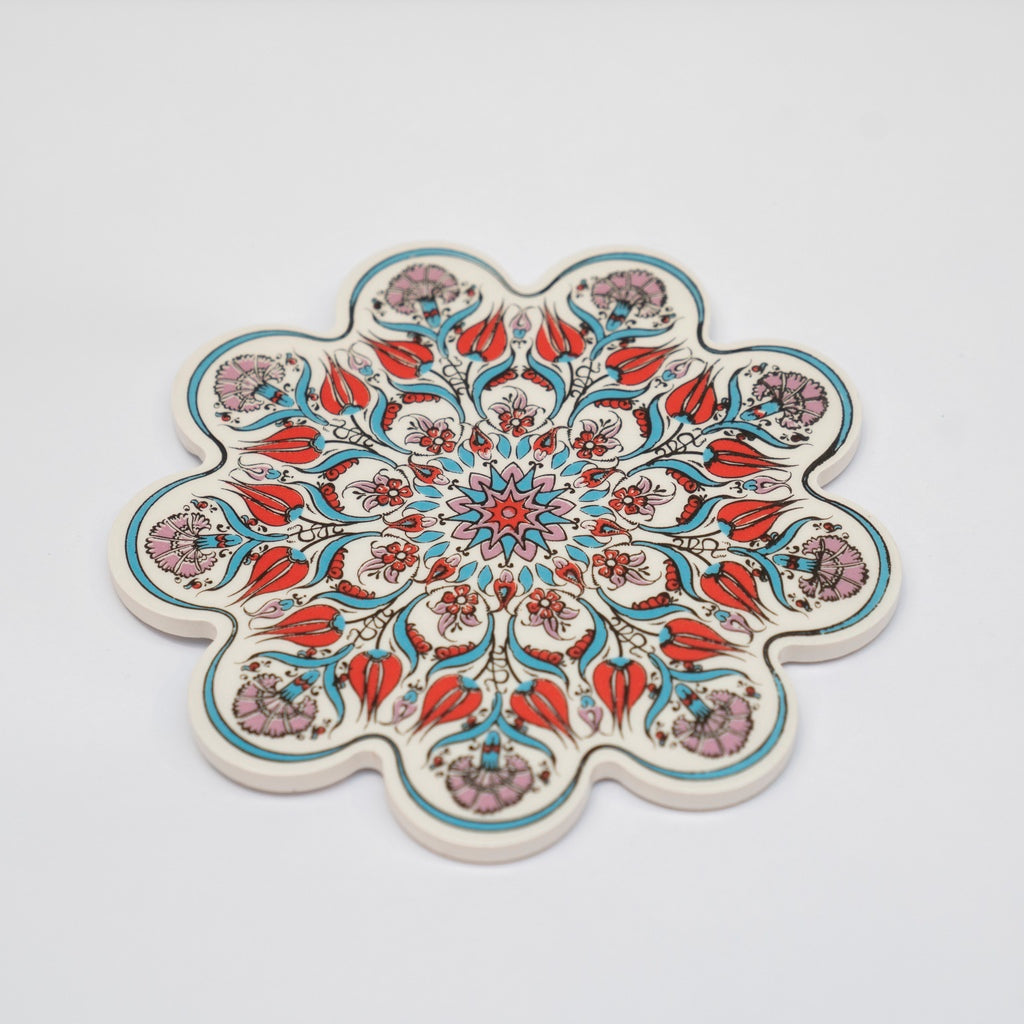 Tulips coaster - ZwarahHome