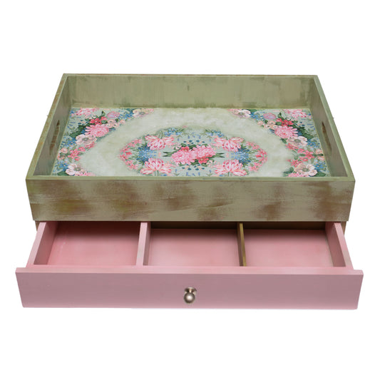 Spring tray