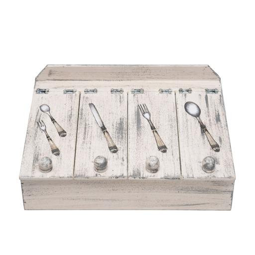 Utensils Box-silver