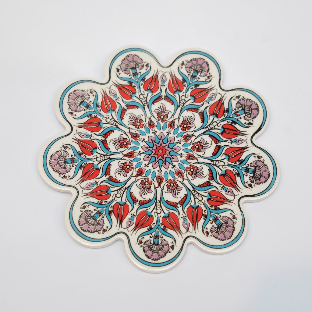 Tulips coaster - ZwarahHome