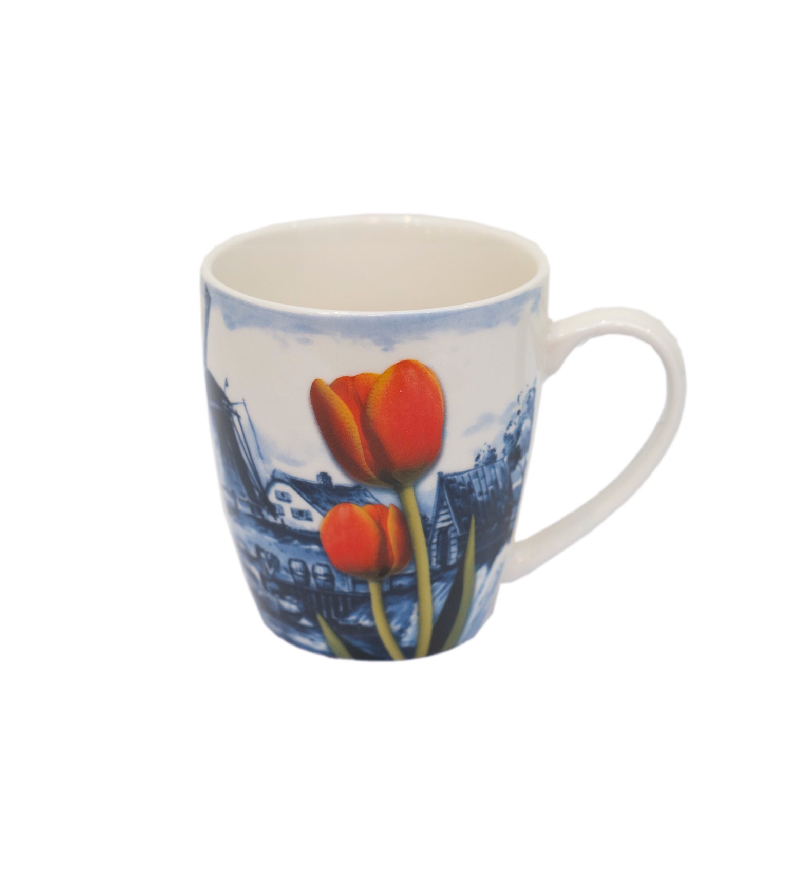 Red tulip mug - ZwarahHome