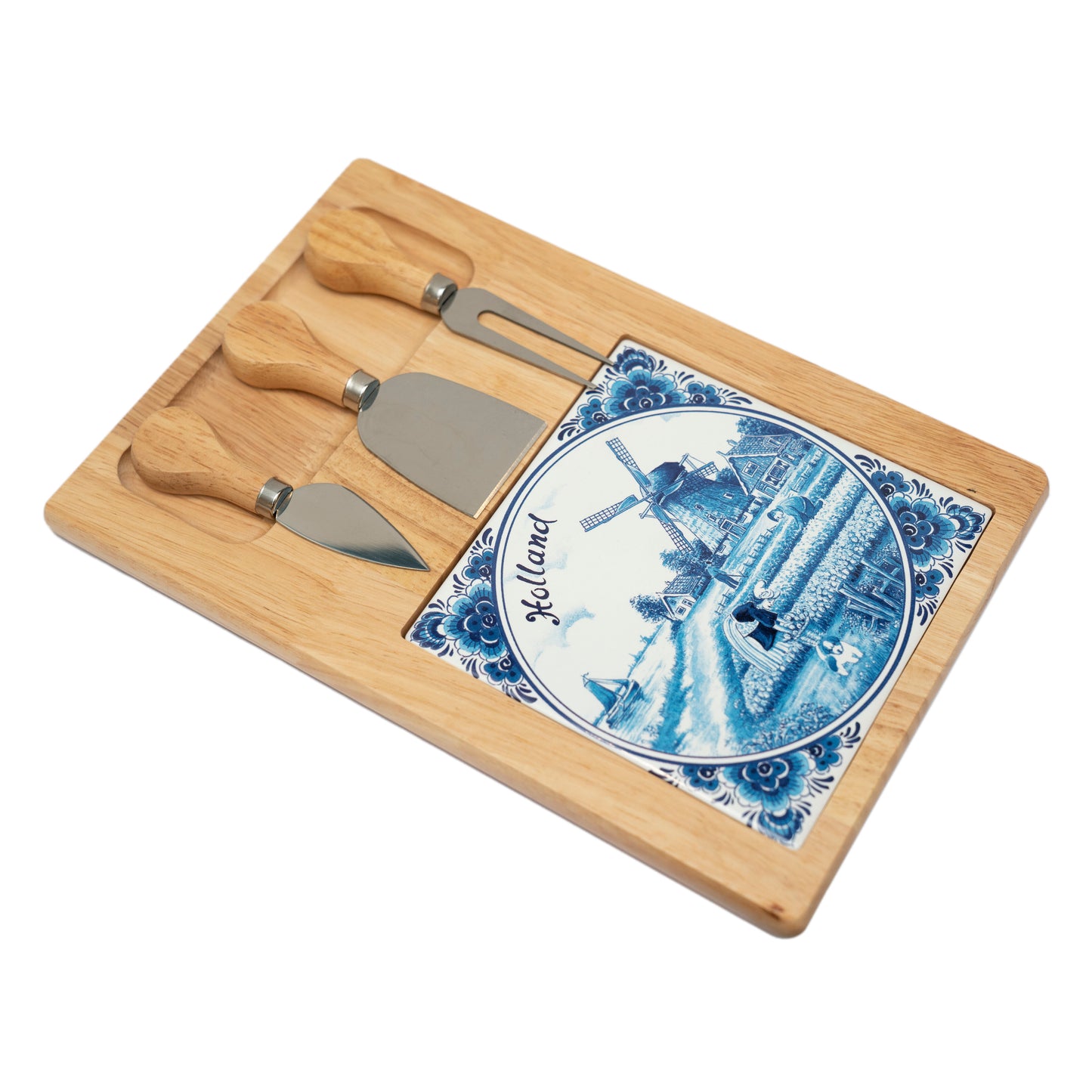 Delft cheese platter - ZwarahHome